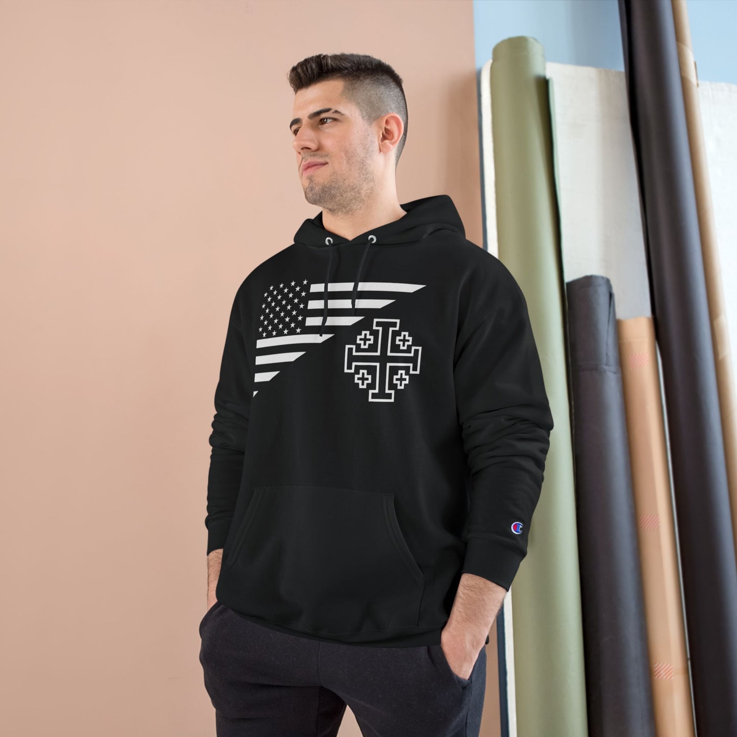 USA/Cross Champion Hoodie
