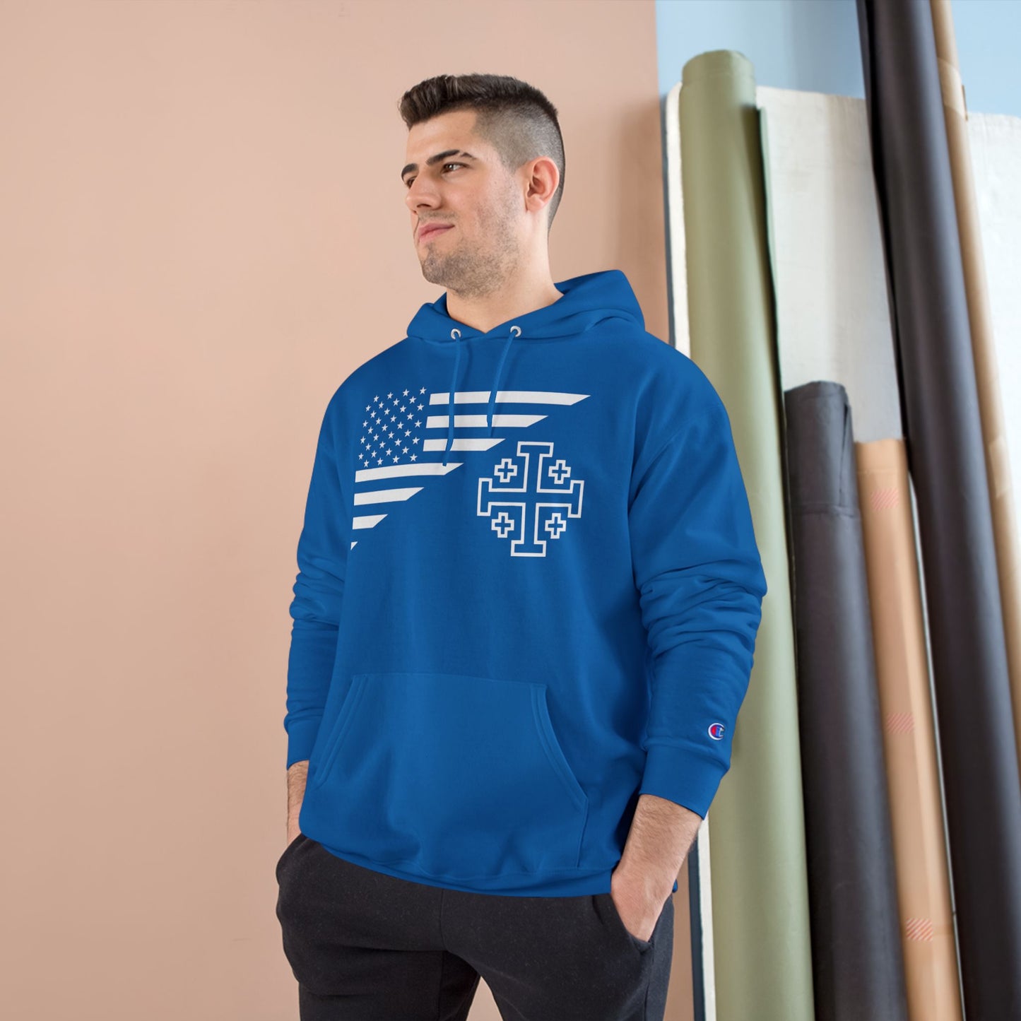 USA/Cross Champion Hoodie