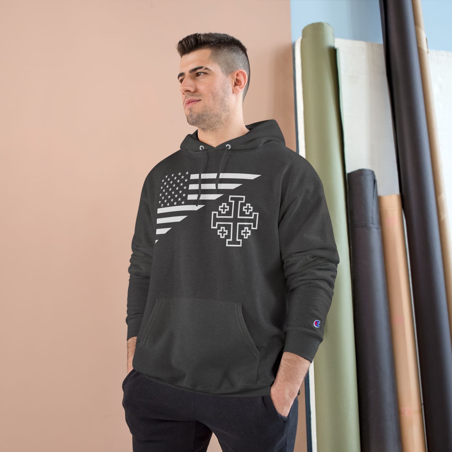 USA/Cross Champion Hoodie